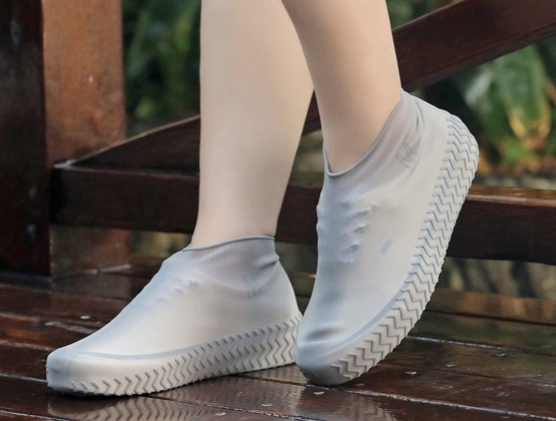 Återanvändbara Vattentäta Skoöverdrag-Shoes for Women-Hemnix-Grå-Liten (26-32)-Hemnix