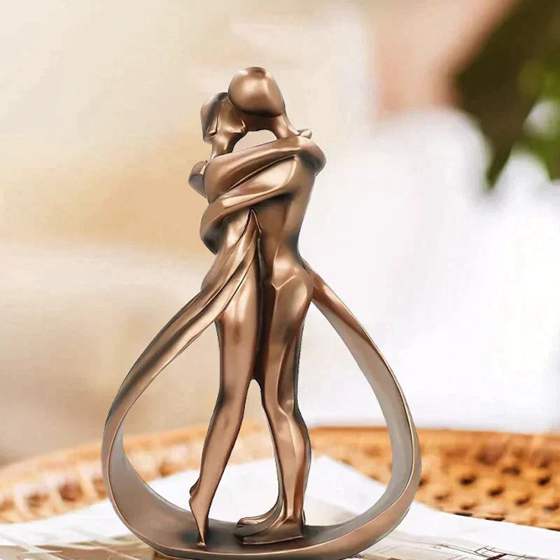 LumiEmbrace – Elegant Skulptur i Harts MILA Sverige