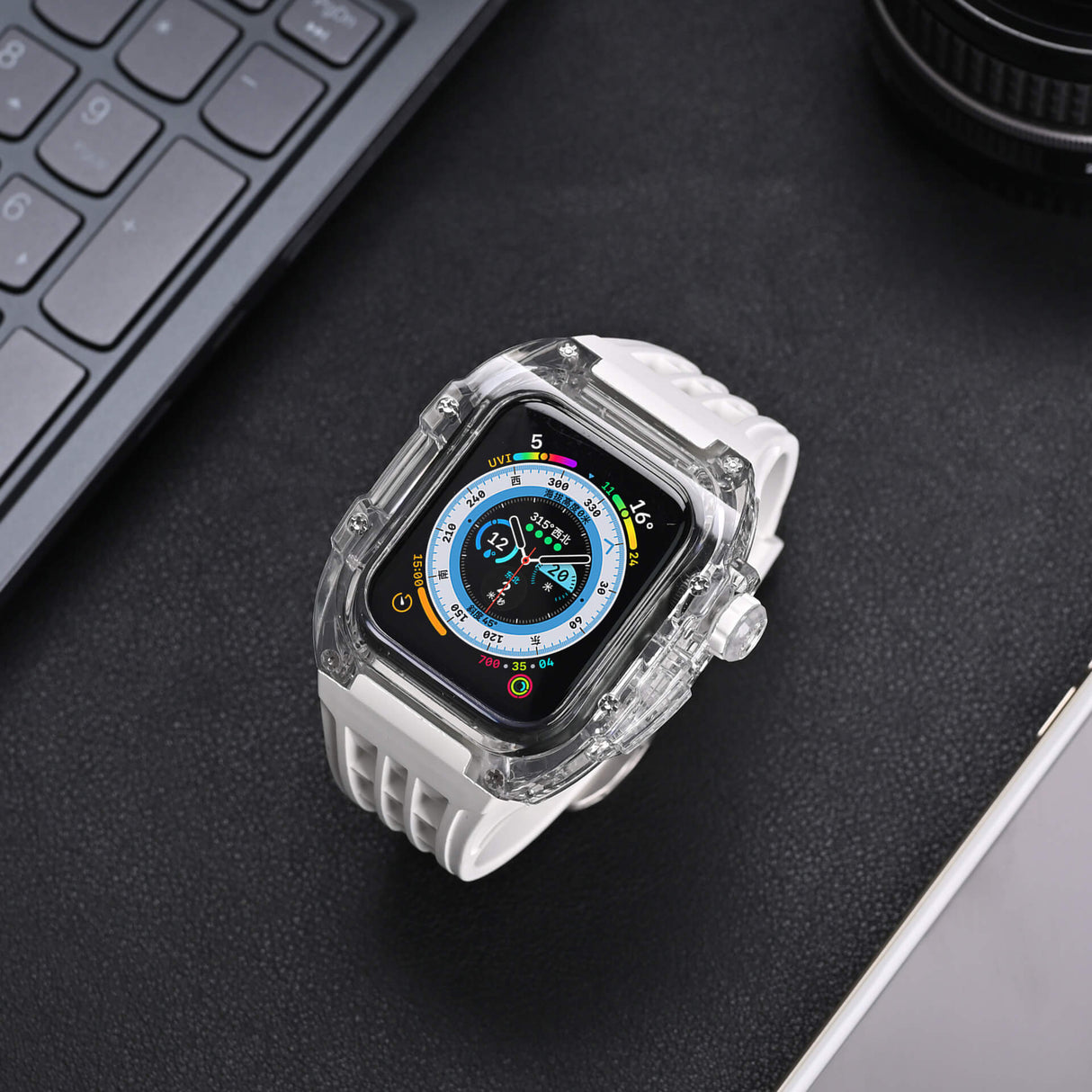 Apple Watch genomskinligt fallband-Phone Accessories-Hemnix-Hemnix