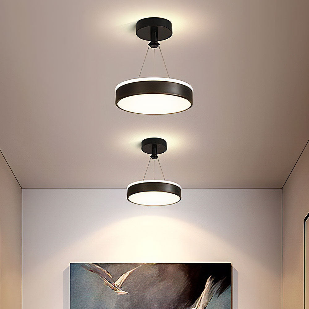 Stylish modern metal LED pendant lamps Carvallo