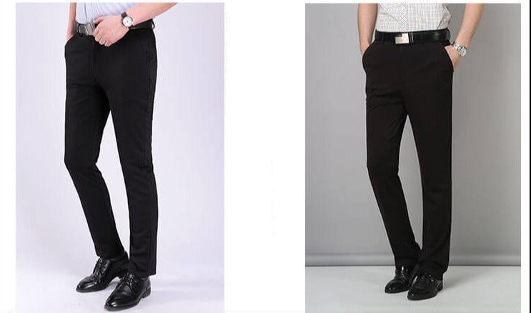 Formella byxor med stretch och skrynkelskydd-Clothes for women-bellasverige-Hemnix