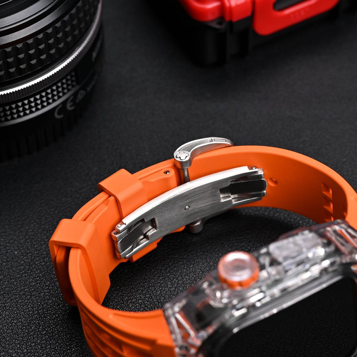 Apple Watch genomskinligt fallband-Phone Accessories-Hemnix-Hemnix