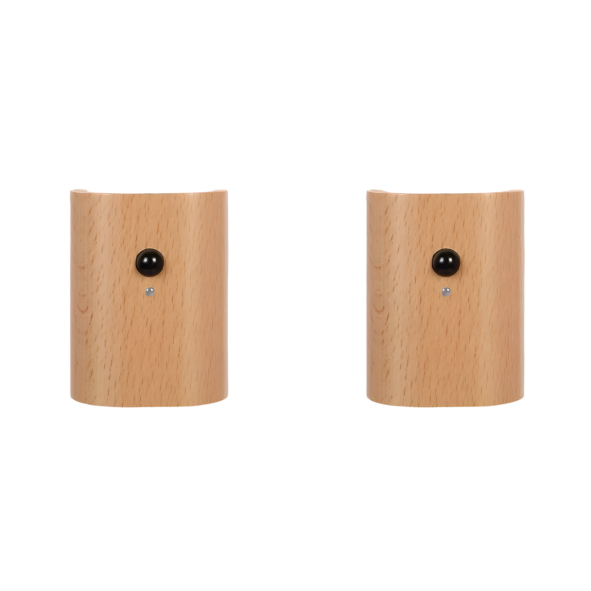 LED vägglampa i trä – Med rörelsesensor & USB | För hall & trappa Carvallo