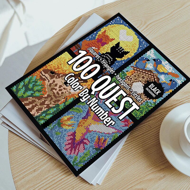Carvallo - Upptäck dolda konstverk med varje färgsträck (100 QUEST färger) Carvallo