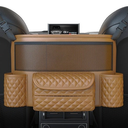 Multifunktionell Förvaringsväska för Bilsäte-Kök-BB-Brun-Hemnix