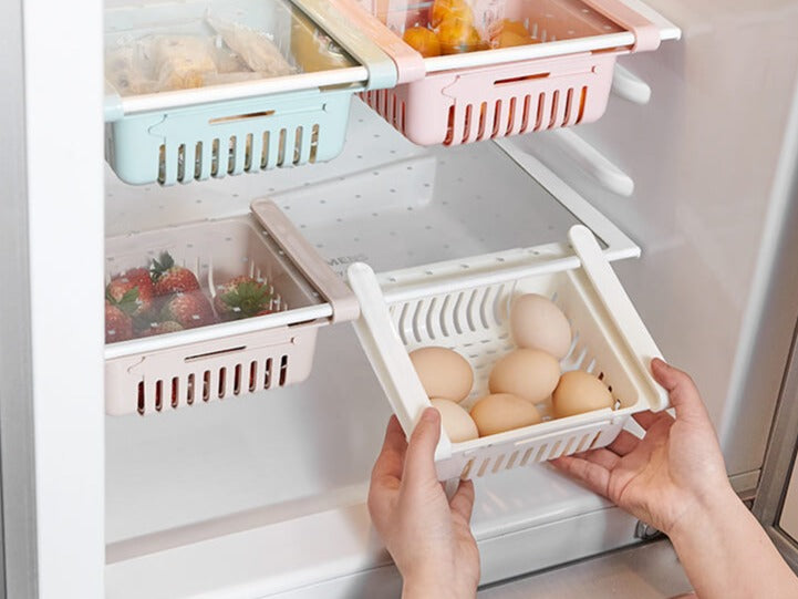 Kylskåp Expanderbar Lådorganisatör-Kitchen-bellasverige-Hemnix
