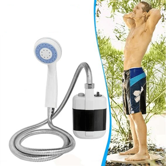 PetSplash – Bärbar utomhusdusch med USB-laddning för husdjur Carvallo