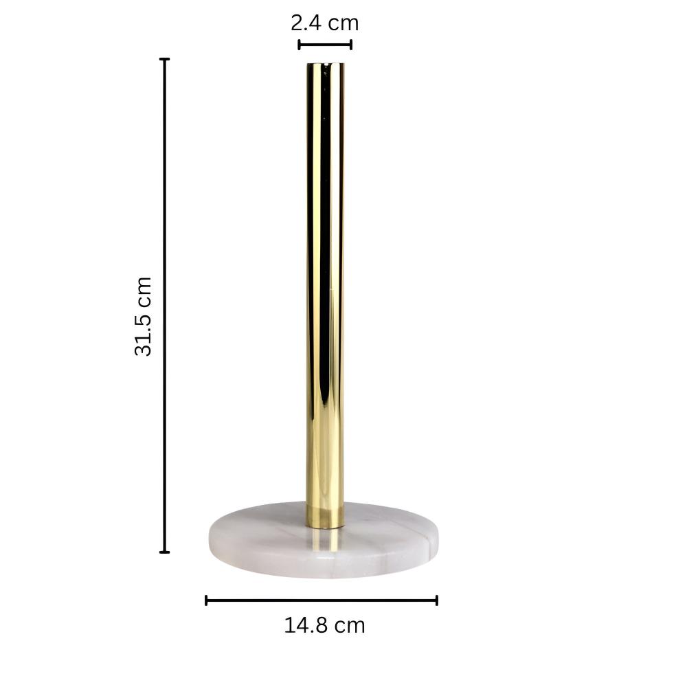 Marmor Bas Pappershanddukshållare Carvallo