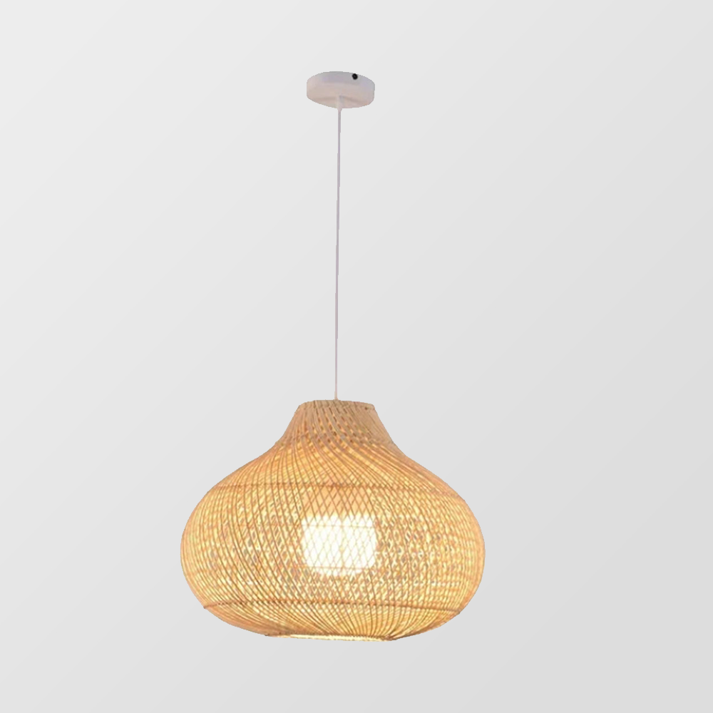 Boho Naturlig Handgjord Ö-lampa Carvallo