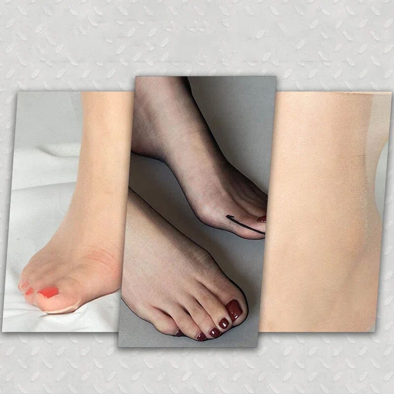 Carvallo | CrystalSocks - Osynliga, halkfria Crystal Silk strumpor Carvallo