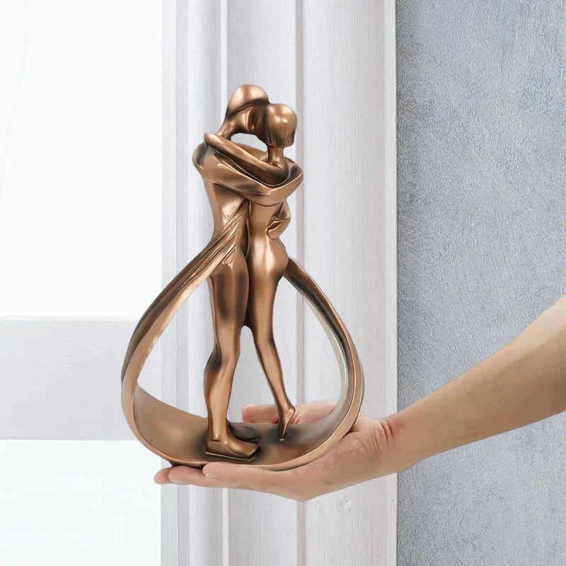 LumiEmbrace – Elegant Skulptur i Harts MILA Sverige