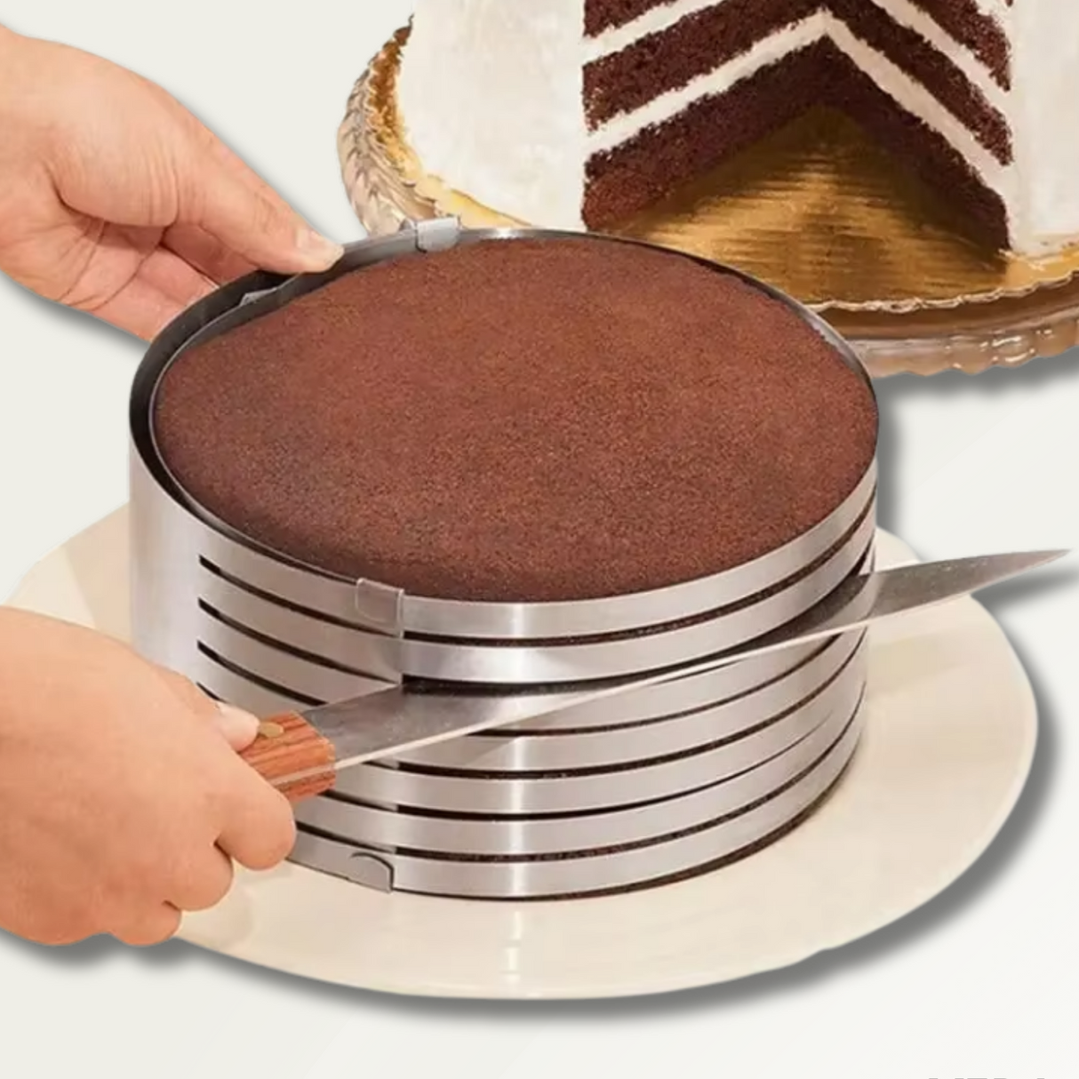 LayerPro – Justerbar kakskivarring i rostfritt stål MILA Sverige