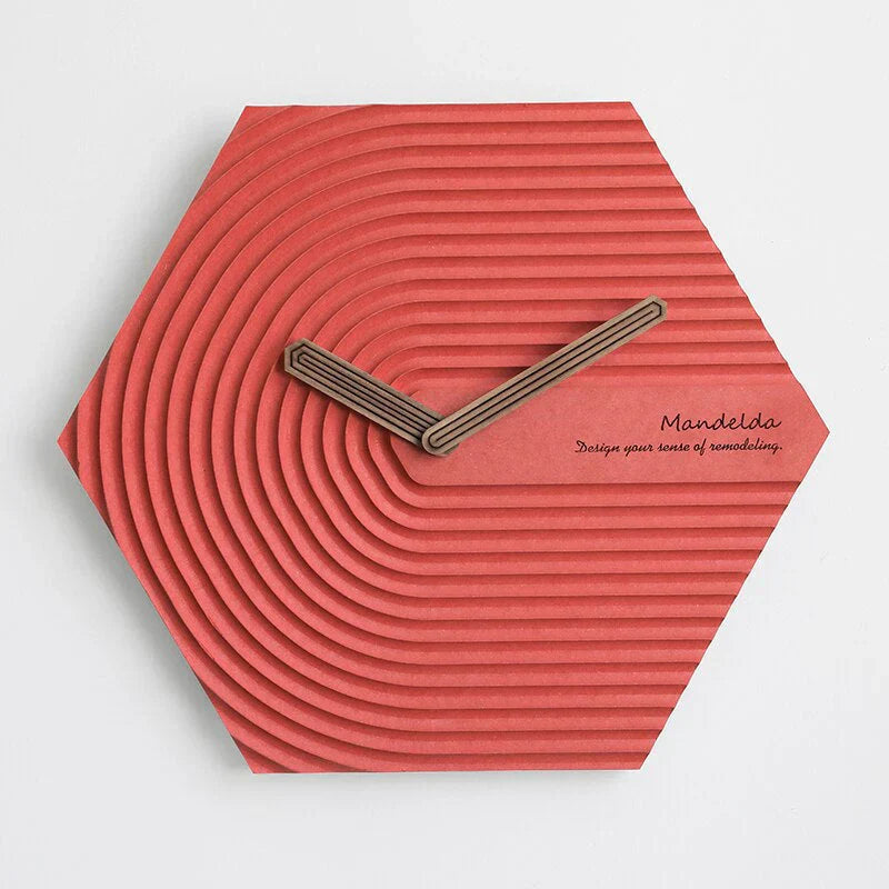 Carvallo – Modern minimalistisk väggur för vardagsrummet och stilren inredning Carvallo