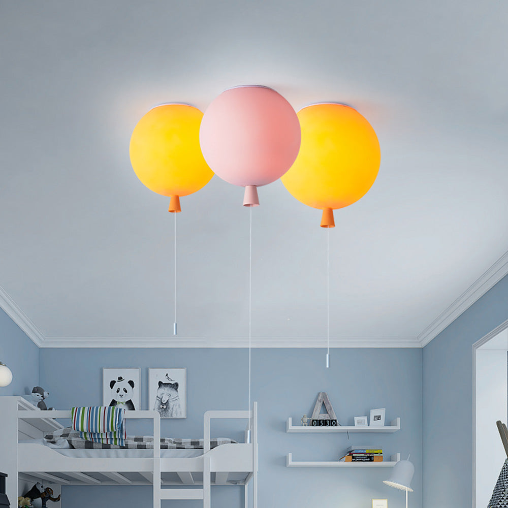Nova Design Lekfull LED Taklampa med Ballongform Carvallo