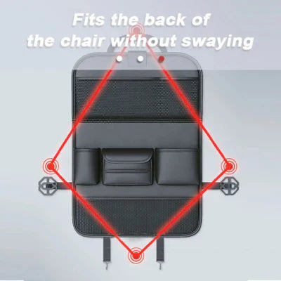 Bilens baksätesorganisatör med tabletthållarebricka Carvallo