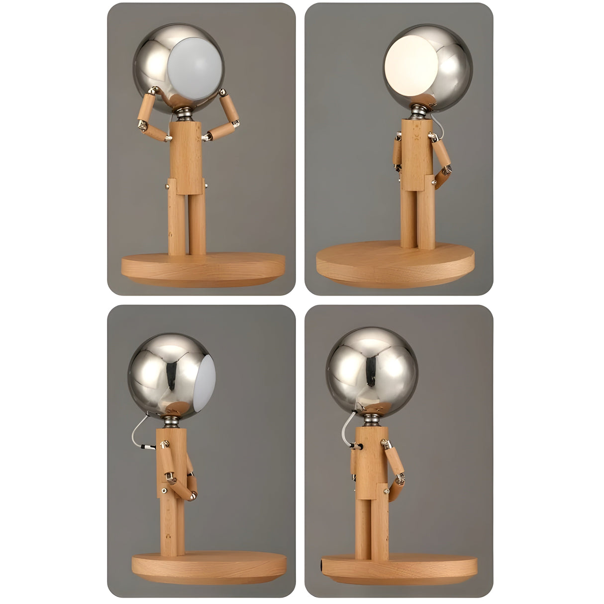 LunarEase Lampa – Elegant skrivbordsmånlampa Carvallo