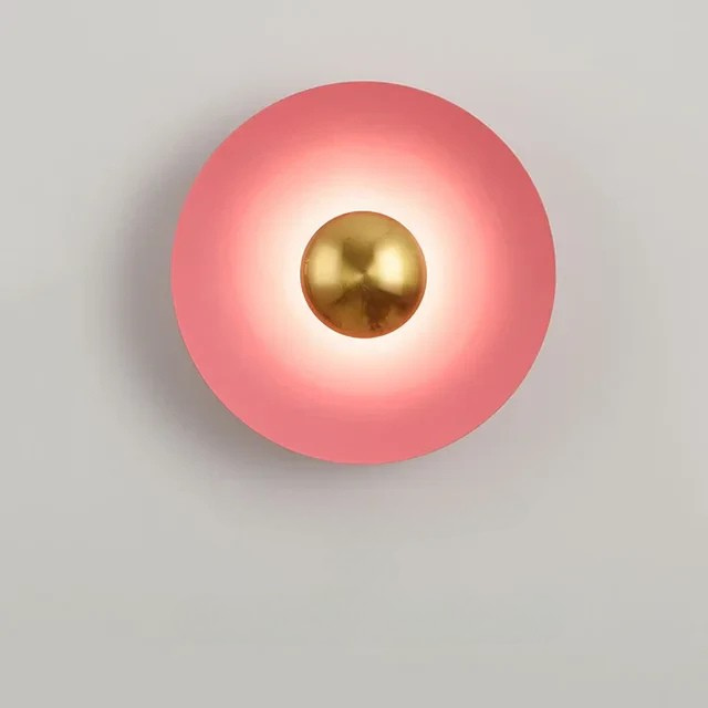 RundSkina - Modern Rund Vägglampa Carvallo