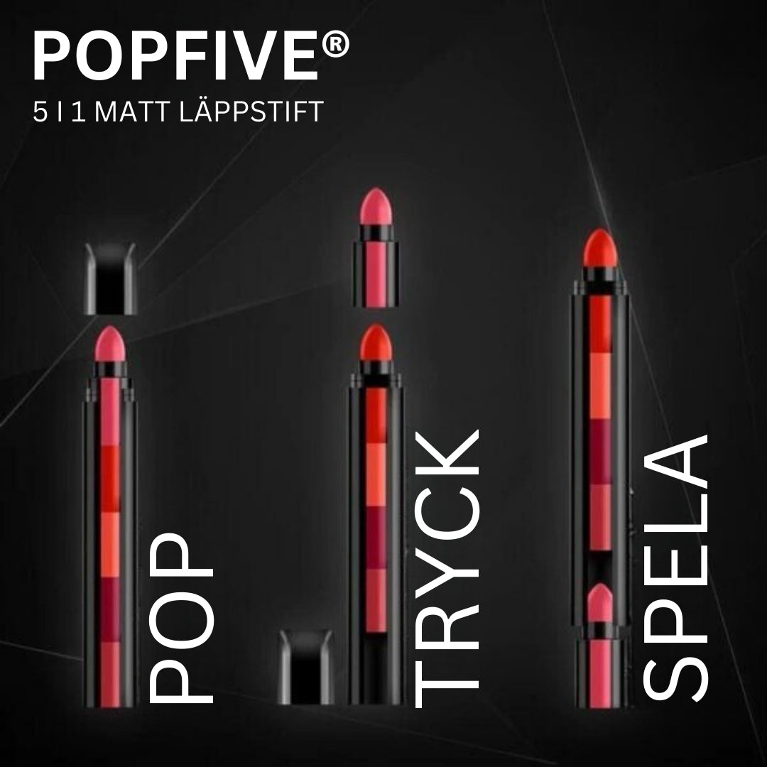 PopFive® 5 i 1 Matt Läppstift-Hemnix-Hemnix