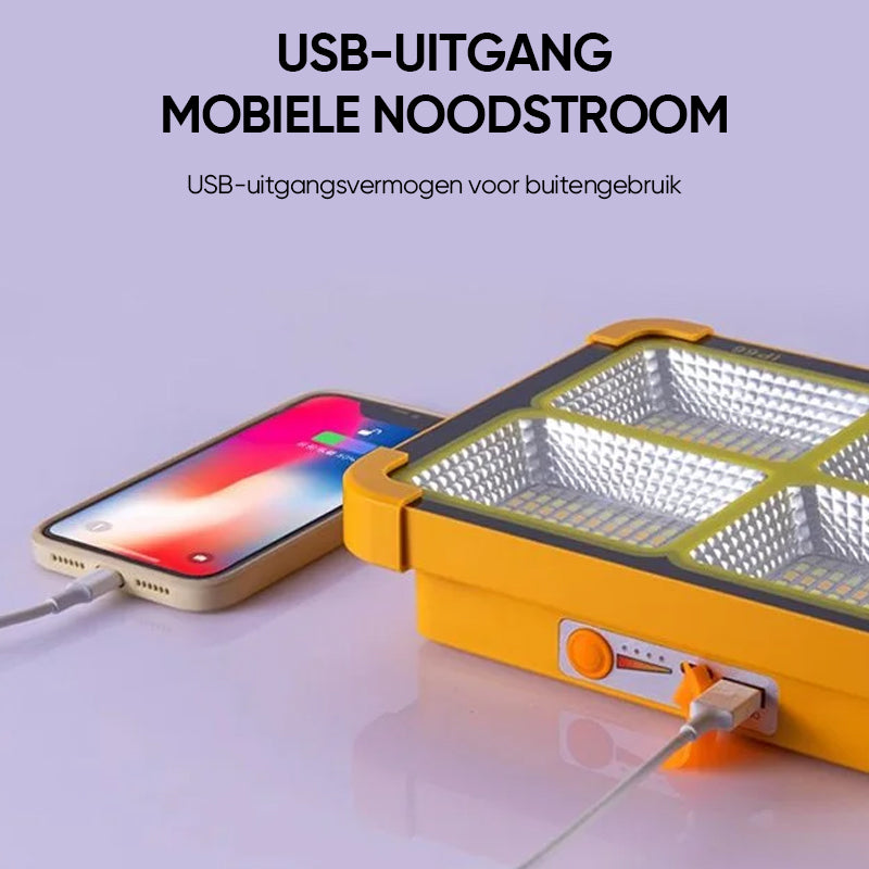 Carvallo - Bärbar solenergi utomhuslampa Carvallo