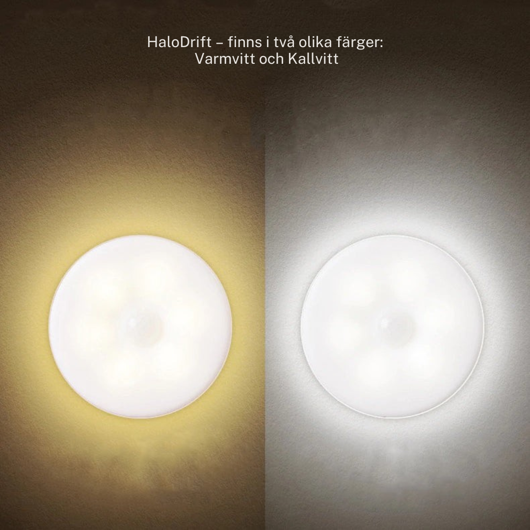 HaloDrift – Rörelselampa med mjukt flöde | 2 stycken Carvallo