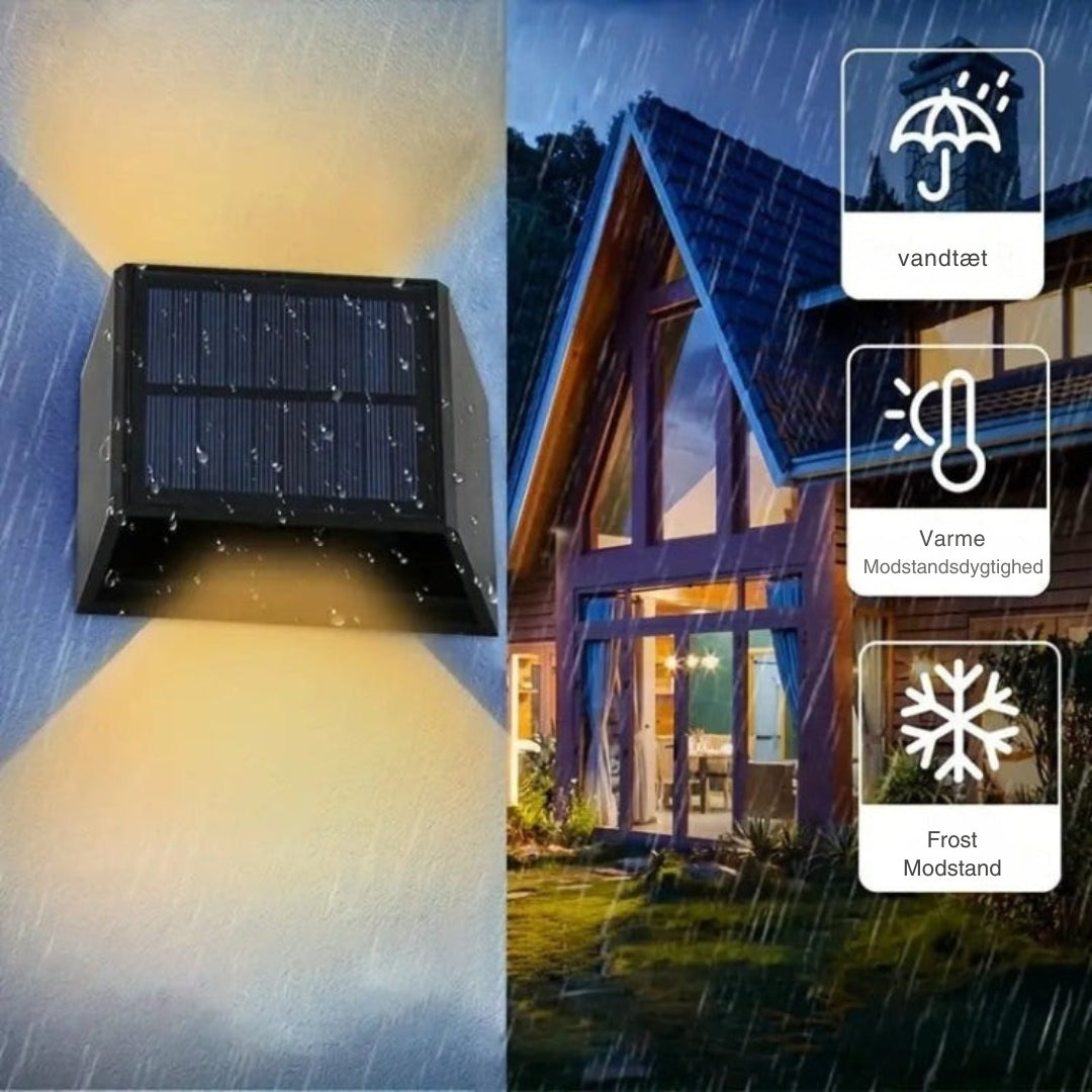Carvallo - Trådlösa solcellslampor för fantastisk belysning i trädgården och utomhus Carvallo