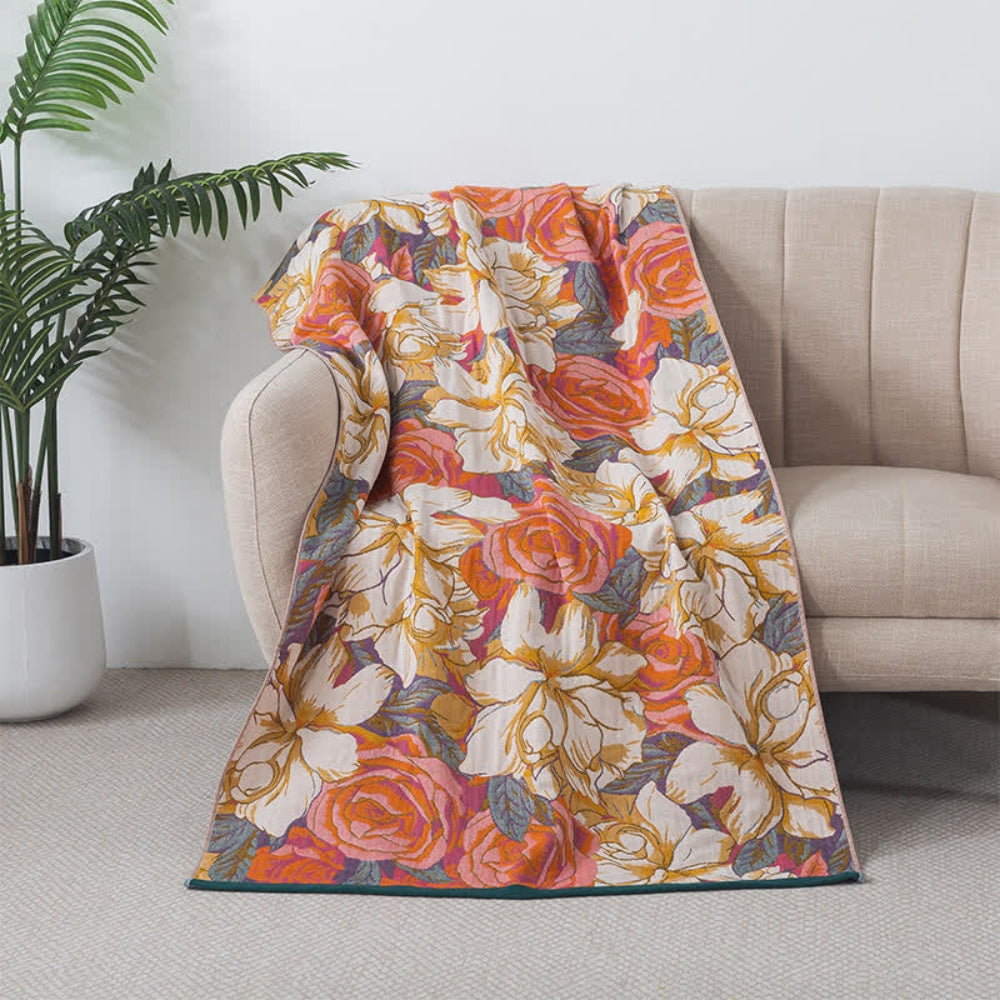Vintage Rose Bomull Badhandduk Carvallo
