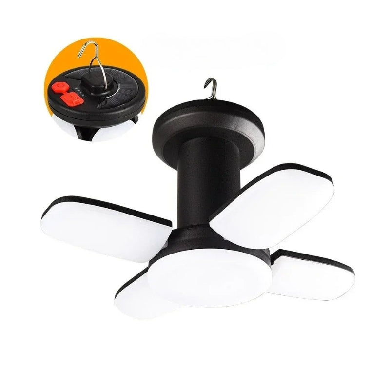 Carvallo – Vattentät LED campinglampa med solcellsladdning Carvallo