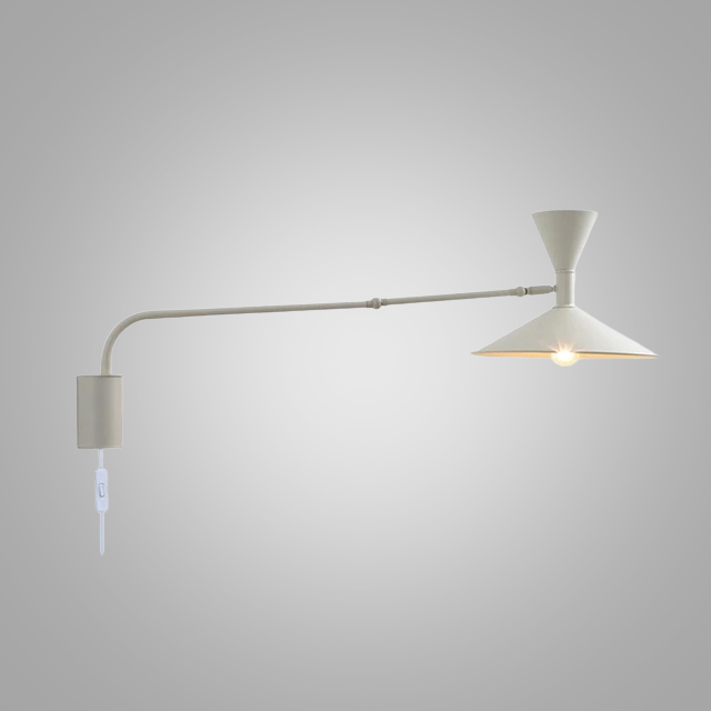 LumiFlex - Nordisk Svänggavel - Justerbar LED Läsarmatur för Boende- och Arbetsutrymmen Carvallo