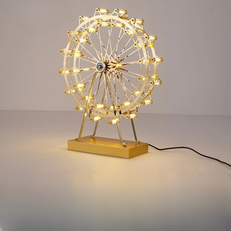 Nederländerna Designer Led bordslampa med pariserhjul MILA Sverige