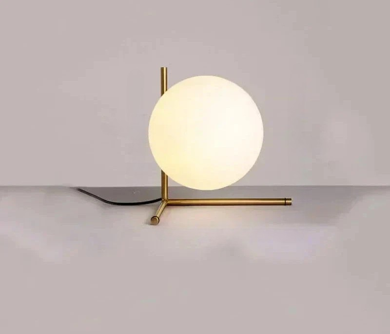 GlassLume - Modern Minimalistisk Glas Bordslampa | Stilig Belysning Carvallo