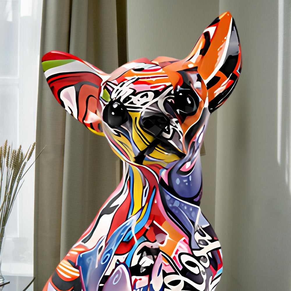Street Art Chihuahua Skulptur Carvallo