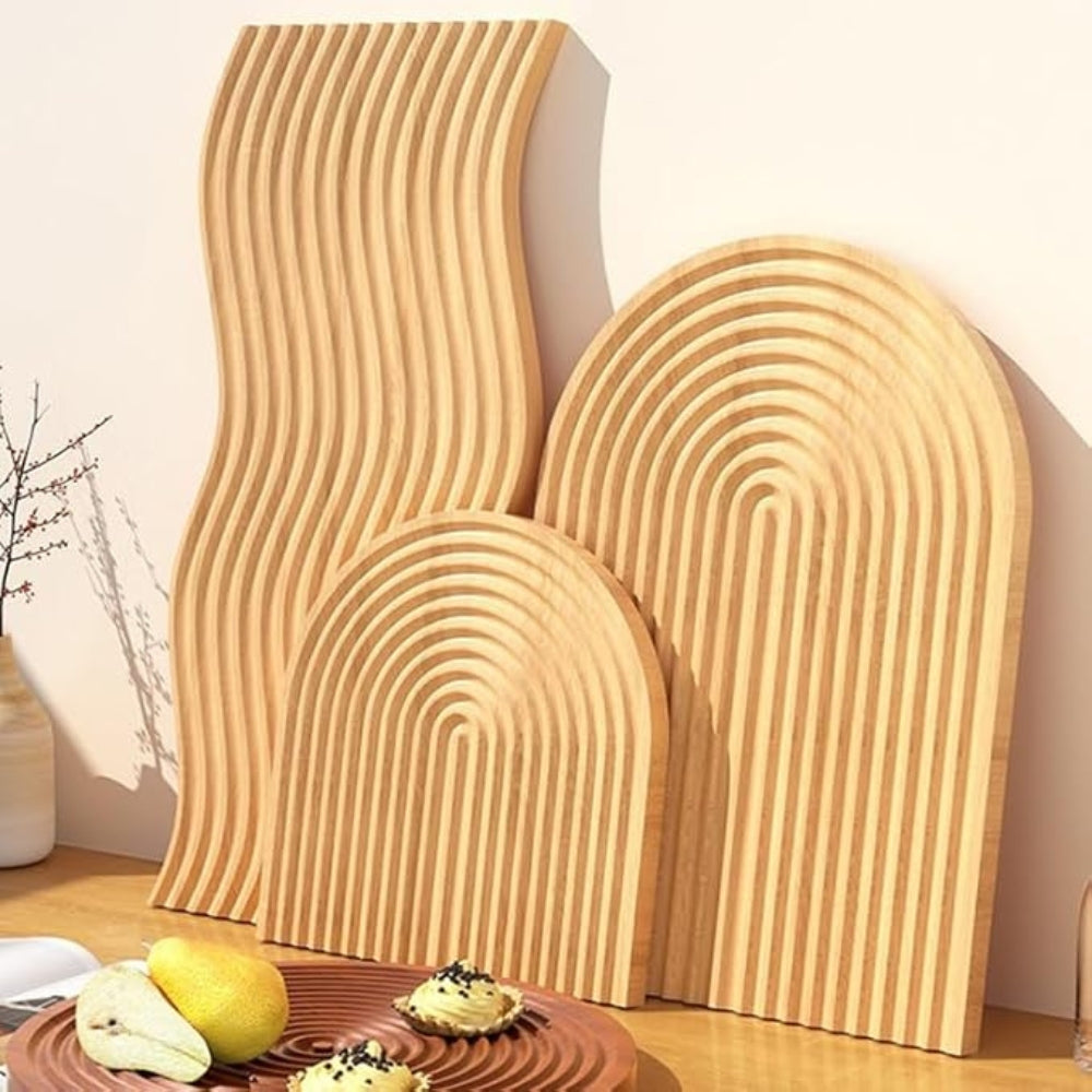 Nordisk Ripple Träbricka Carvallo