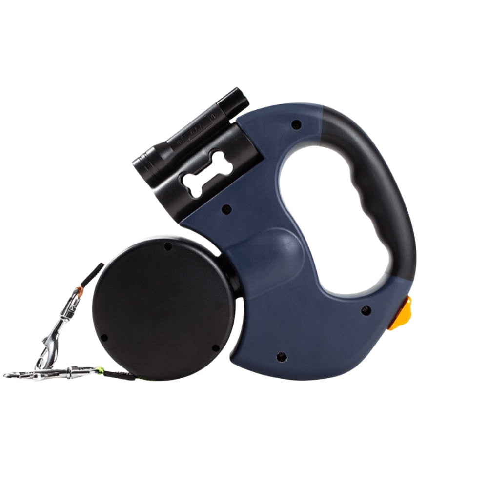 PawBright – Dubbelt Hundkoppel med Inbyggd Lampa Carvallo