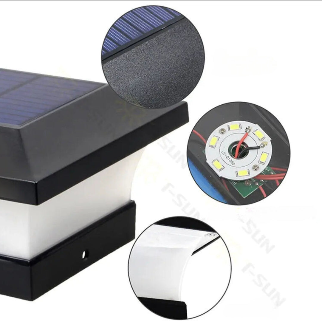 Carvallo - Stilfull Solar Gate Lampa för Bekväm Utomhus Stämning Carvallo