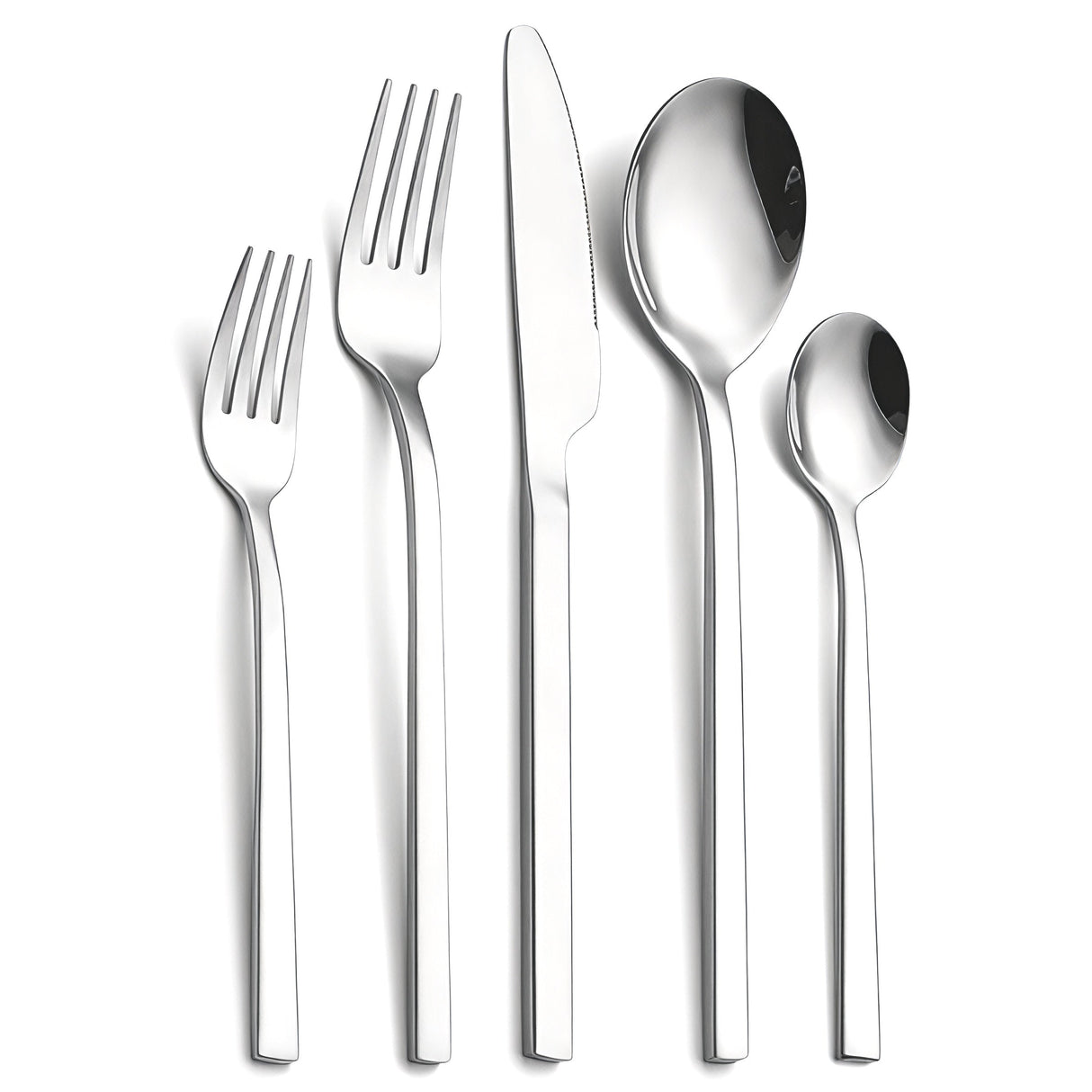 Bestickset Modern Rostfritt Stål Middagsservice Carvallo