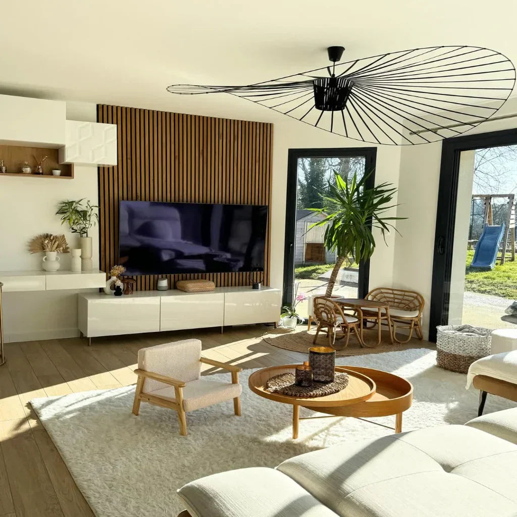 Modern Vardagsrum Krona Elegant Design för Stiliga Interiörer Carvallo