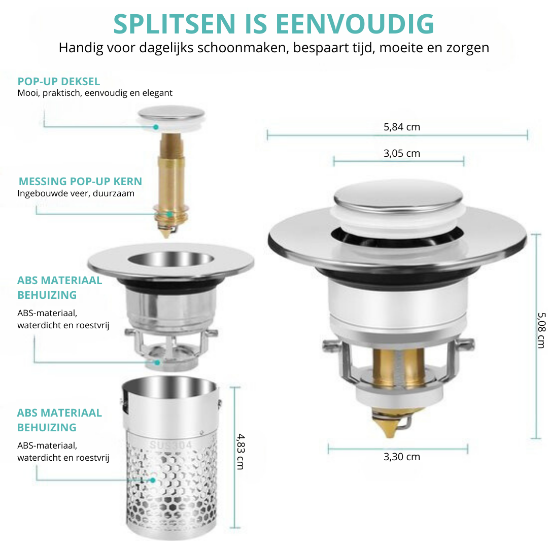 Carvallo - Universal-avtappningsskruv 2.0 Carvallo