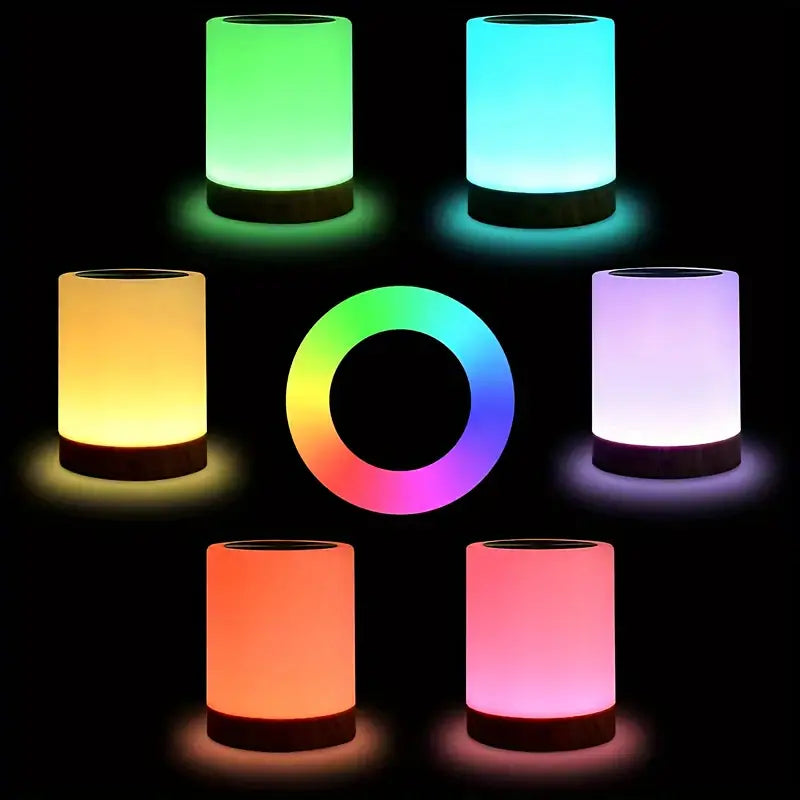 Dimbar LED nattljus med modern design och färgbyte Carvallo