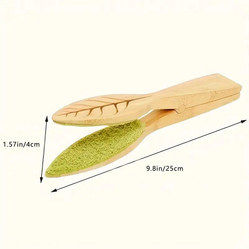 Carvallo Träbladrenare | Mild växtvård utan elektricitet | Ergonomisk & miljövänlig | För inomhus- & utomhusväxter Carvallo
