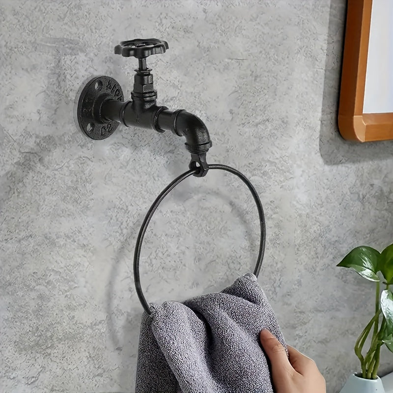 Industriell Handdukshängare - För en Rustik Inredning Carvallo