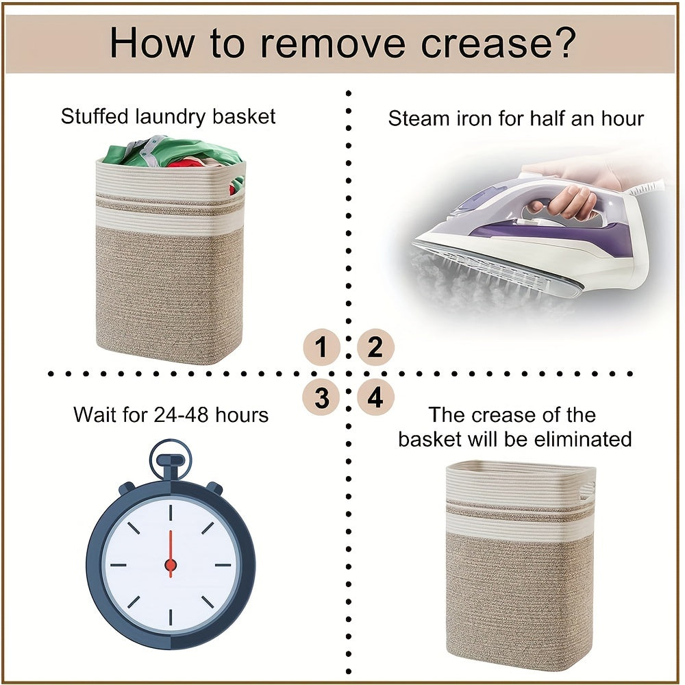 Jumbo Förvaringskorg - Plats för Allt, Stilren och Praktisk Carvallo