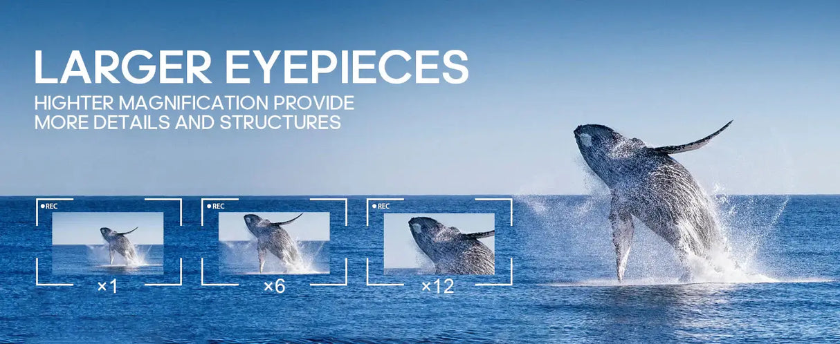 Royallure 12× Monokulärt Teleskop med Smartphonehållare & Stativ för Utomhusvisning Carvallo