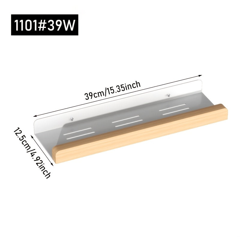 Stilig Vägghylla Toalettpapperhållare – Perfekt för Badrumsorganisation Carvallo