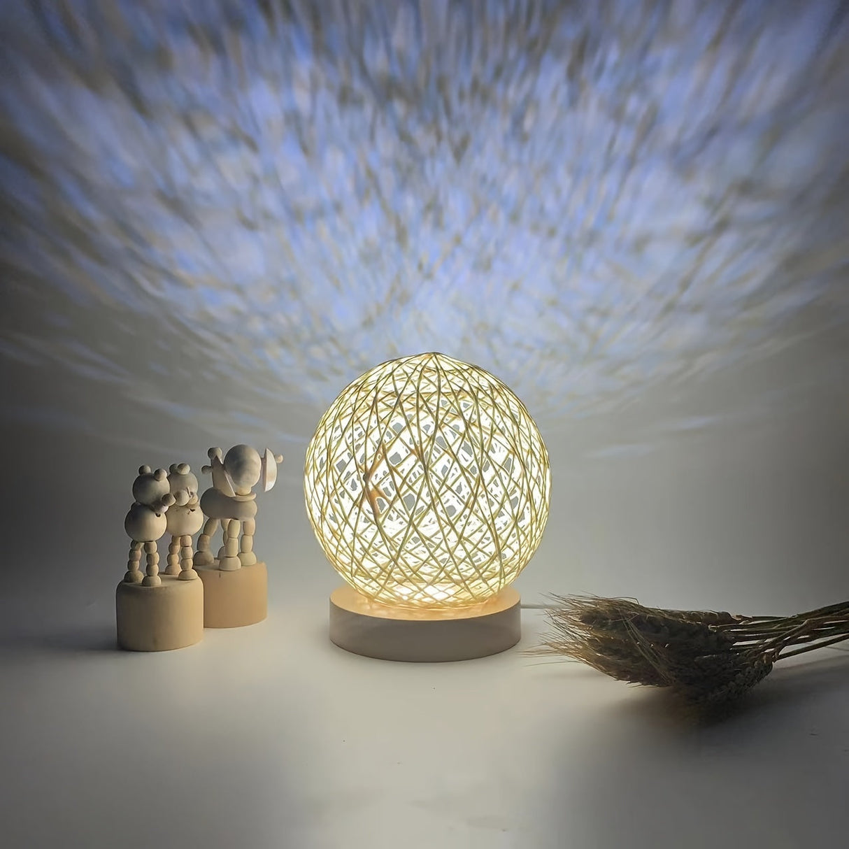 ModernLight - USB Bordslampa Dimbar LED Design Carvallo