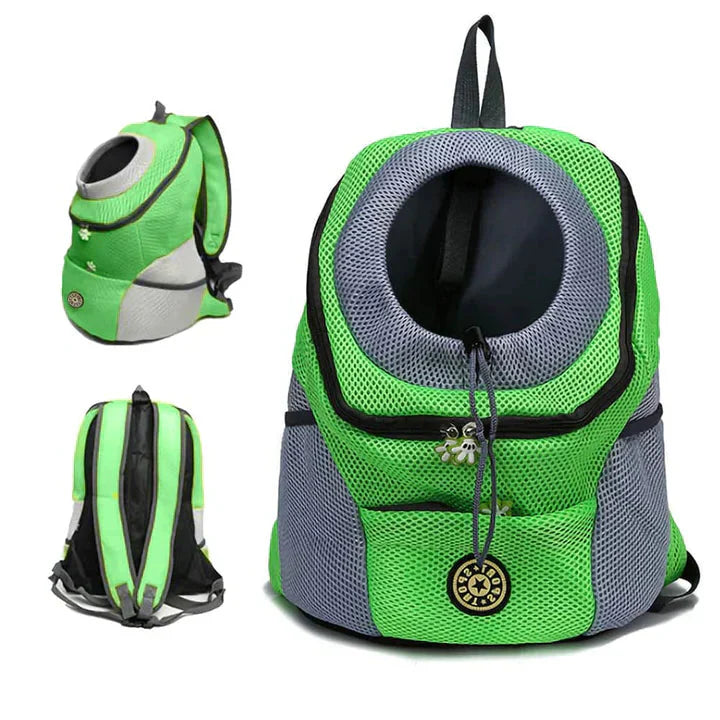 Luxora Furry Sportryggsäck för Husdjur - Justerbar & Säker Carvallo