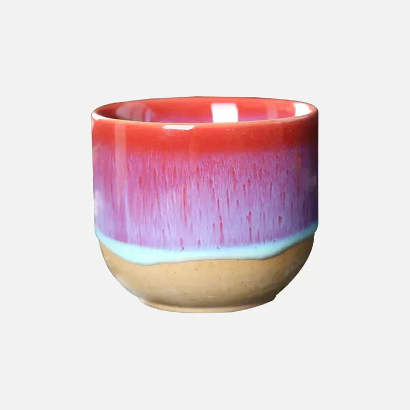 Handgjord keramikmugg – Blå-glaserad teskål Carvallo