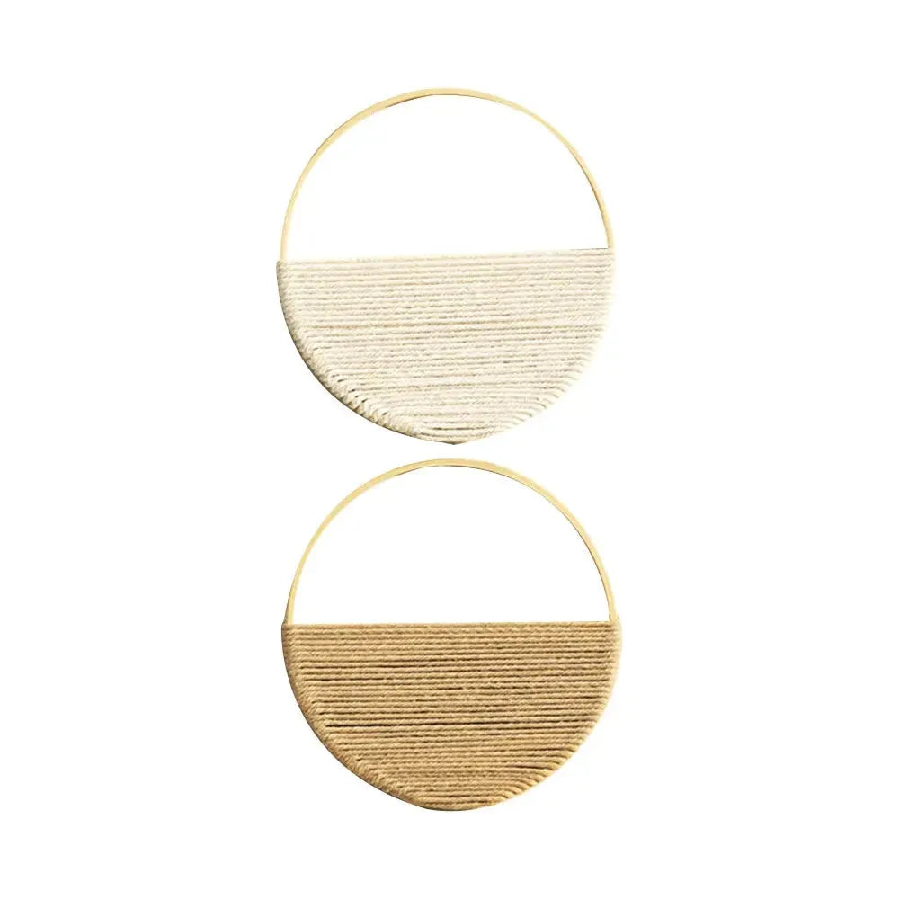 Dreamy Déco - Makramee drömfångare Boho-väggdekoration Carvallo