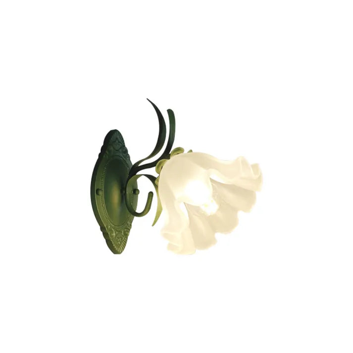 LilyGlow – Vägglampa med Blommönster Carvallo