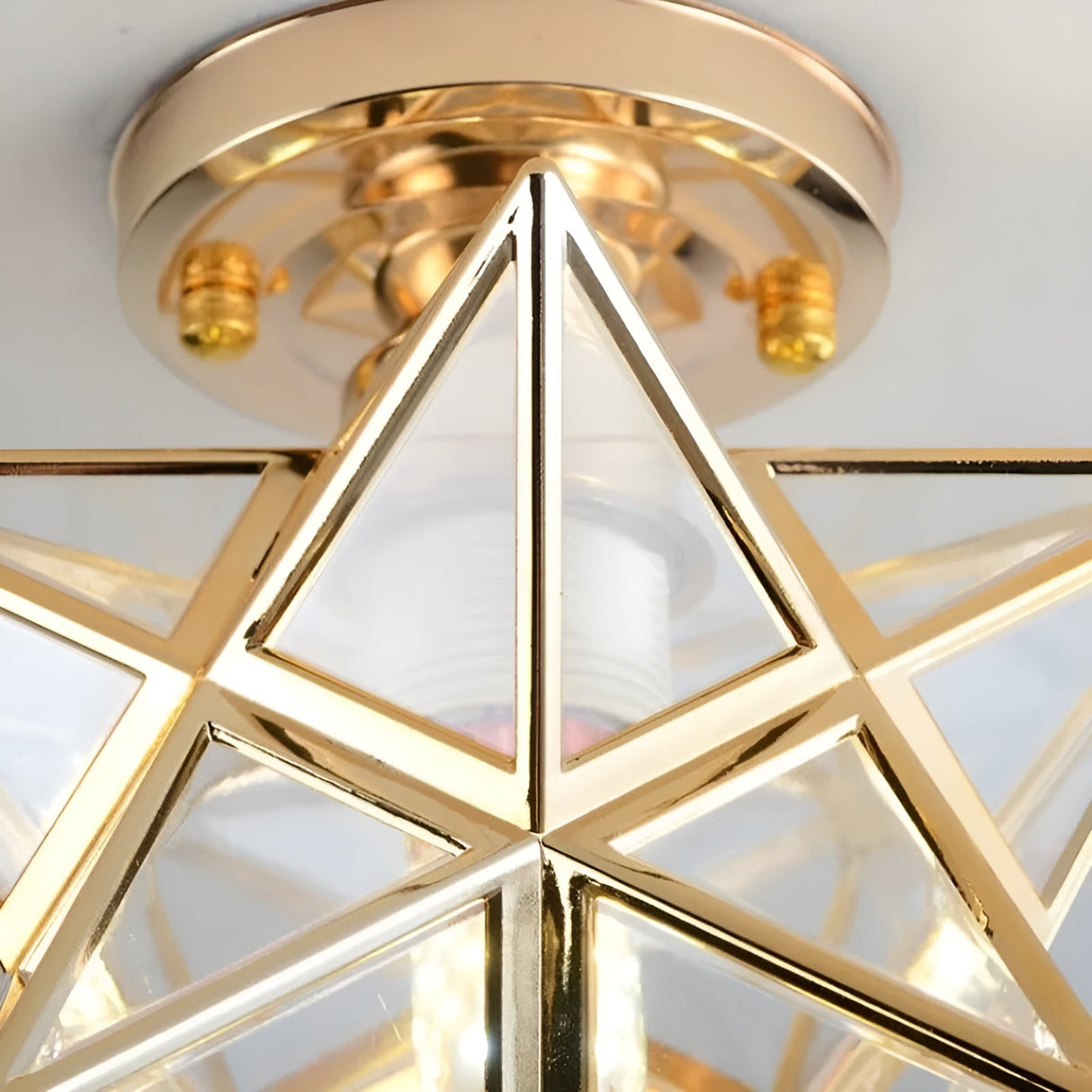 HaloStar Light - Elegant LED-takstjärneljus Carvallo