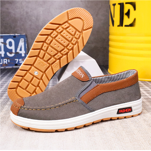 Casual loafers i plusstorlek för män-Hemnix-Brun-39-Hemnix